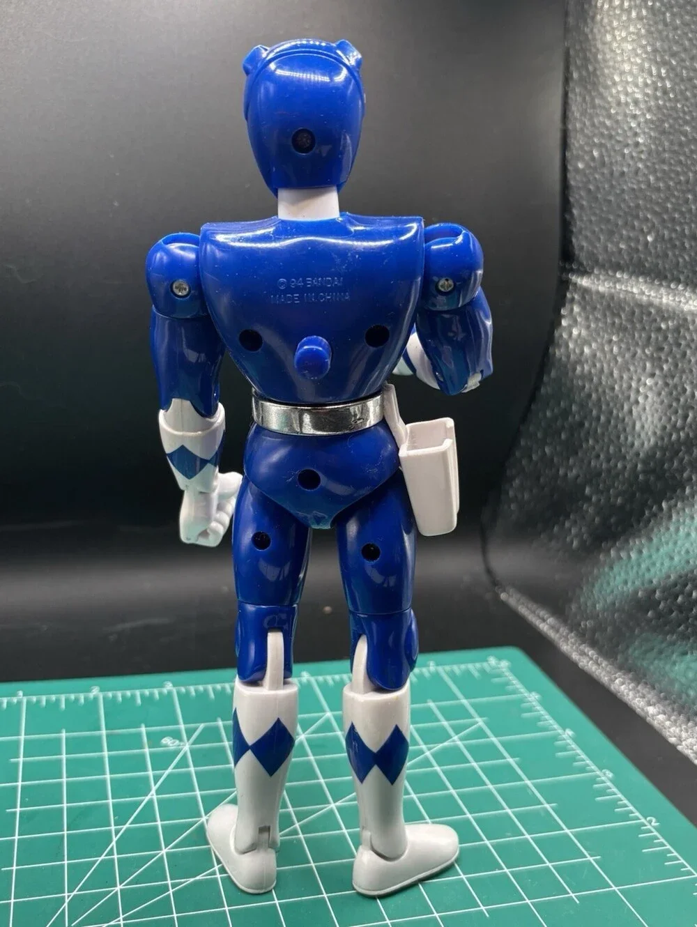 Vintage Mighty Morphin Power Rangers Billy Blue Karate Chop Ranger 8